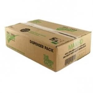 The Green Sack Refuse Sacks Medium Duty 10KG Capacity Black Pack of