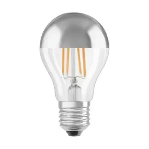 Osram 7W Parathom Clear LED GLS Bulb ES/E27 With Mirror Bulb Crown - 287365