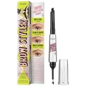 benefit Brow Styler Eyebrow Pencil and Powder Duo 06 Cool Soft Black