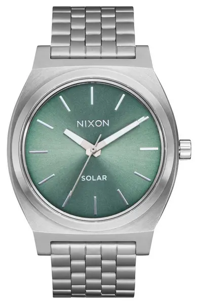 Nixon A1369-5172-00 Time Teller Solar (40mm) Green Dial / Watch