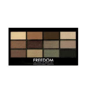 Freedom Pro 12 Eyeshadow Palette Secret Stunning Smokes