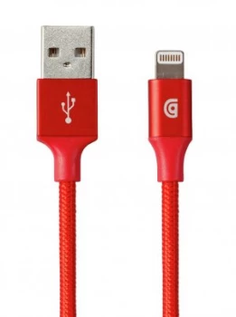 Griffin Lightning 5ft Charging Cable Red
