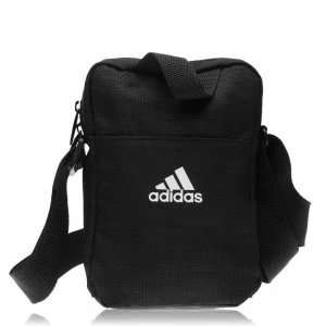 adidas 3 Stripe Gadget Bag - Black/White
