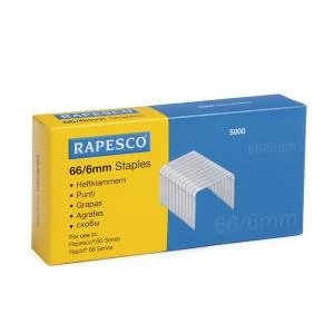 Rapesco 666mm Staples Chisel Point Pack of 5000 S66600Z3