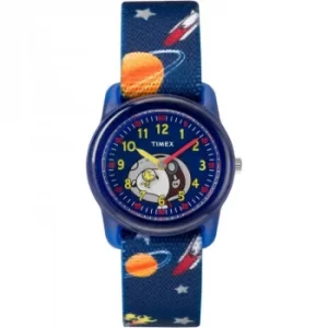 Childrens Timex Kids Analog x Peanuts Snoopy Out Of Space Watch
