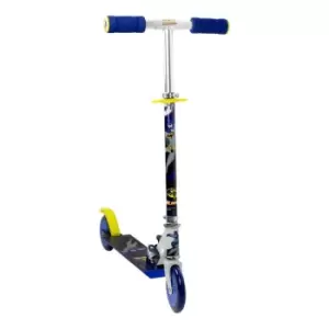 Dc Comics Batman Unlimited 2 Wheel Inline Scooter With Adjustable Handlebar, Black/Blue (Odcc112)