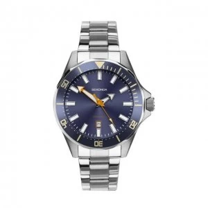 Sekonda Blue And Silver Classical Watch - 1845