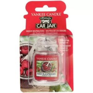 Red Raspberry (Pack Of 6) Yankee Candle Ultimate Car Jar Air Freshener