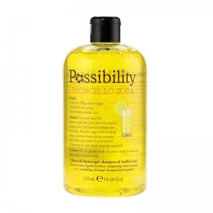 Possibility Lemoncello Soda 3 in 1 Body Wash Bath Foam