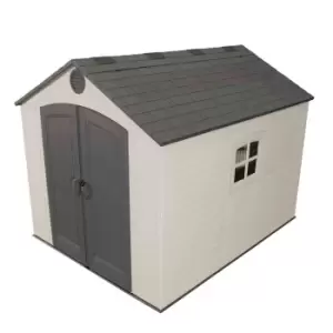 Lifetime 8 Ft. X 10 Ft. Outdoor Storage Shed - Brown