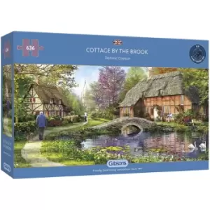 Cottage by the Brook Jigsaw Puzzle - 636 Pieces