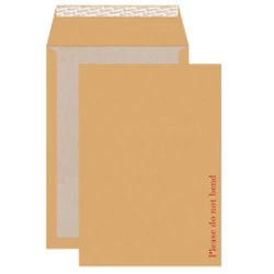 Blake Envelopes C4 130gsm Cream Manilla Plain Peel and Seal 100 Pieces