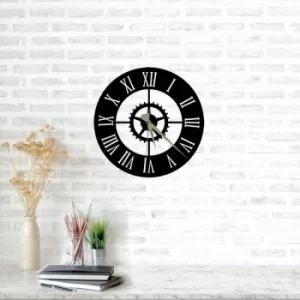 Arbat Clock Black Decorative Metal Wall Clock