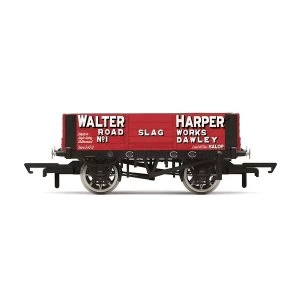 Hornby 4 Plank Wagon 'Walter Harper' No. 1 Era 2 Model Train