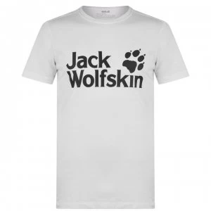 Jack Wolfskin Jack Wolfskin Essential T Shirt - White Rush