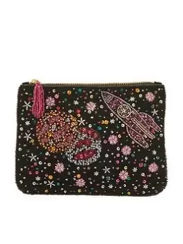 Accessorize Galaxy Beaded Pouch