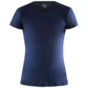 Craft Womens/Ladies ADV Essence Slim Short-Sleeved T-Shirt (L) (Blaze)