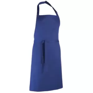 Premier Colours Bib Apron / Workwear (Pack of 2) (One Size) (Royal)