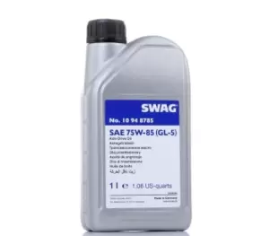 SWAG Axle Gear Oil VW,AUDI,MERCEDES-BENZ 10 94 8785 G052145,G052145A1,G052145S2 G052190A2,G055190A2,83222295532,83222295532S1,0019891703,001989170310