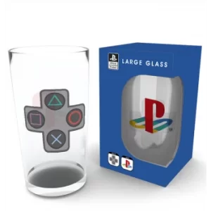 Playstation Buttons Large Glass