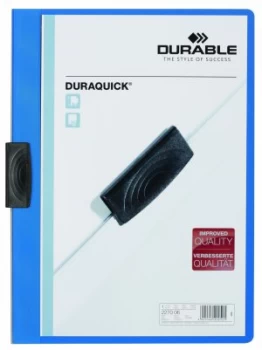 Durable Duraquick A4 Blue File Pack of 20 227006