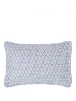 Dorma Marina 100 percent Cotton Sateen 300 Thread Count Oxford Pillowcase Pair