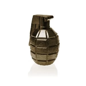 Brass Concrete Grenade For Him Candle