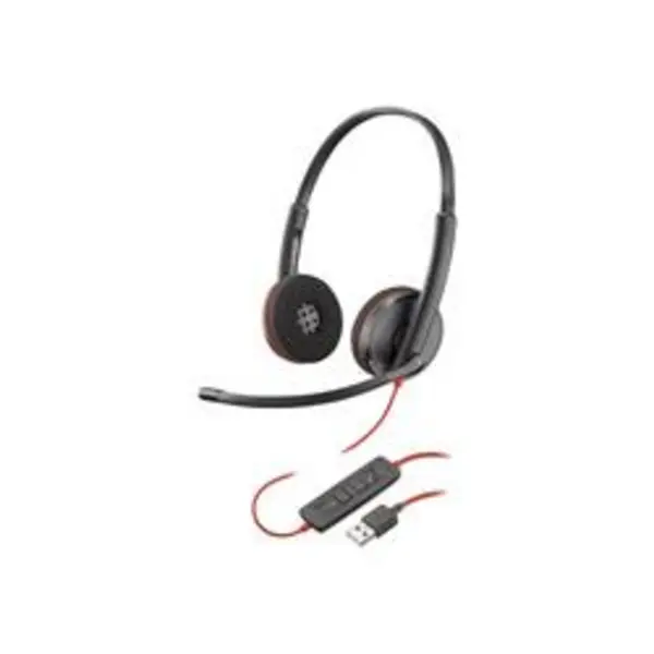 Poly Blackwire C3220 USB-A Headset - Black