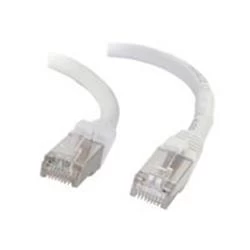 C2G 1m Cat6a Booted Shielded (SSTP) Network Patch Cable White