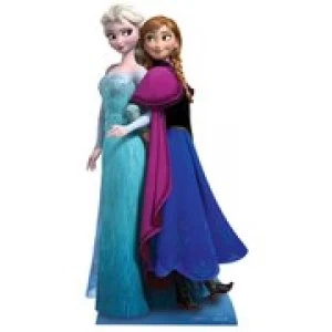 Disney Frozen Anna & Elsa Lifesized Cardboard Cut Out