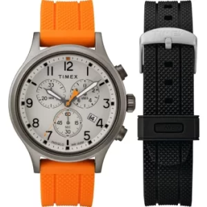 Mens Timex Allied with extra strap Chronograph Watch
