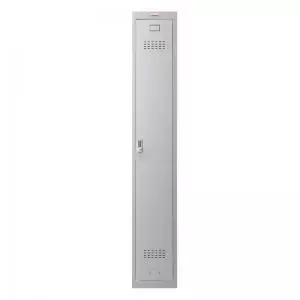 Phoenix PL Series PL1130GGE 1 Column 1 Door Personal locker in Grey