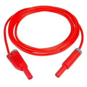 PJP 2612-IEC-200R 200cm Red Stack Safety Lead