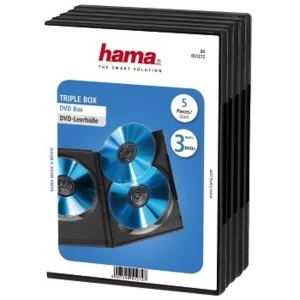 Hama Triple Box DVD Jewel Case