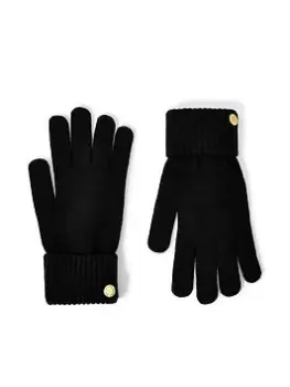 Katie Loxton Knitted Gloves - Black, Women