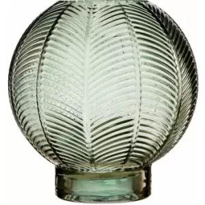 Complements Small Fern Green Glass Vase - Premier Housewares