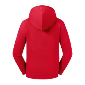 Russell Kids/Childrens Authentic Zip Hooded Sweatshirt (5-6 Years) (Classic Red)