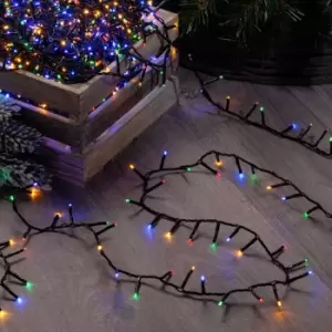 Festive 18.9m Indoor & Outdoor Christmas Tree Fairy Lights 760 Multicoloured LEDs