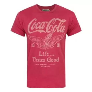 Coca Cola Life Tastes Good Red T-Shirt