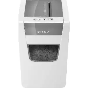 Leitz IQ HOME OFFICE SLIM document shredder, collection capacity 23 l, particles, 10 sheets