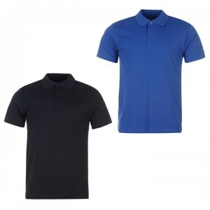 Donnay Two Pack Polo Shirts Mens - Navy/Blue