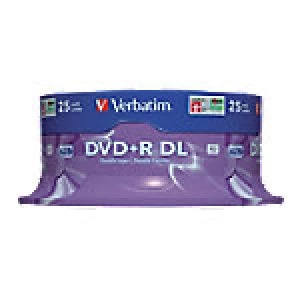 Verbatim DVD-R 8x 8.5 GB 25 Pieces