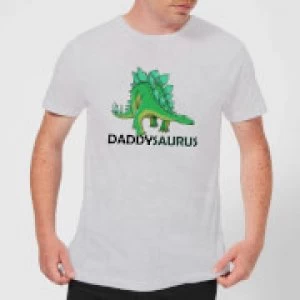 Daddysaurus Mens T-Shirt - Grey - 5XL