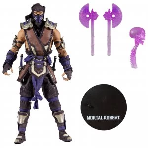 McFarlane Toys Mortal Kombat 7 Figures 5 - Sub Zero (Winter Purple Variant) Action Figure