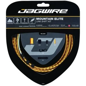 Jagwire Mountain Elite Link Shift Cable Kit Gold