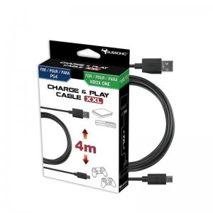 Subsonic USB Charge and Play Cable For PS4 and XB1