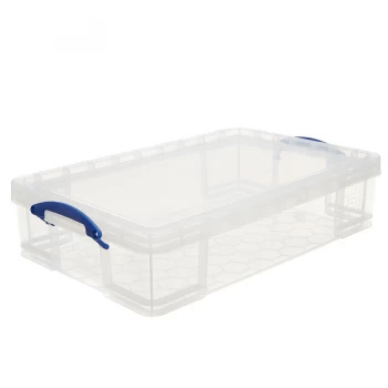 Really Useful 33L Underbed Storage Box - Clear