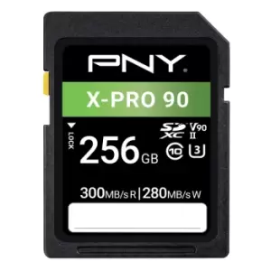 PNY X-PRO 90 256GB SDXC UHS-II Class 10