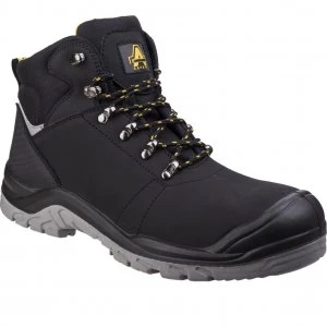 Amblers Mens Safety As252 Lightweight Water Resistant Leather Safety Boots Black Size 6