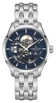 Hamilton H42535141 Jazzmaster Skeleton Automatic (40mm) Blue Watch